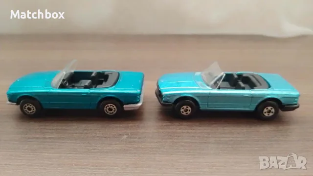 Mercedes 350SL Matchbox България 1/64, снимка 6 - Колекции - 55901912