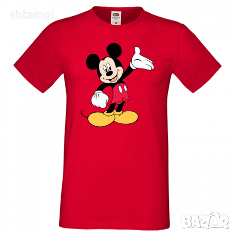 Мъжка тениска Mickey Mouse 2 Подарък,Изненада,Рожден ден, снимка 8 - Тениски - 36576231