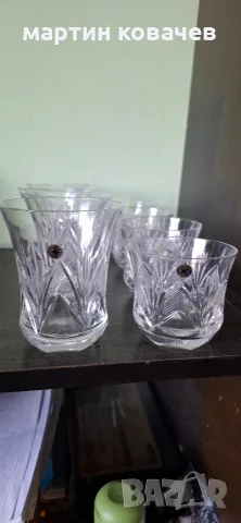 кристални чаши 100 и 200мл.