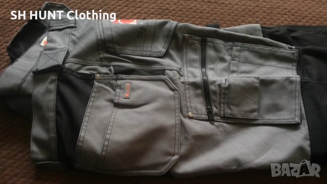 L.Brador Stretch Work Trouser размер 50 / M - L работен панталон с от части еластична материя W4-364, снимка 3 - Панталони - 51967647
