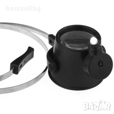 Часовникарска увеличителна лупа за око голямо увеличение 15Х за бижута, снимка 2 - Други инструменти - 29159665