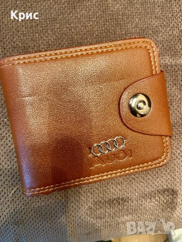 Мъжки Стилни Портфейли AUDI, Mercedes НОВИ, снимка 4 - Портфейли, портмонета - 52595107