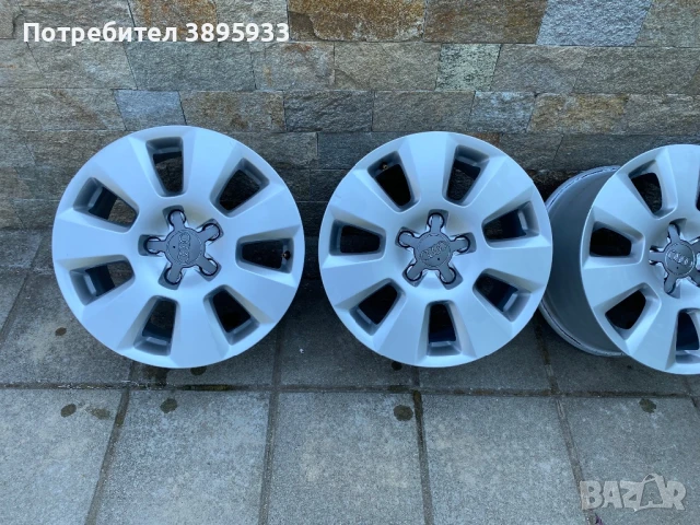 Оригинални джанти на Audi A4 B8 16”, снимка 2 - Гуми и джанти - 51053698