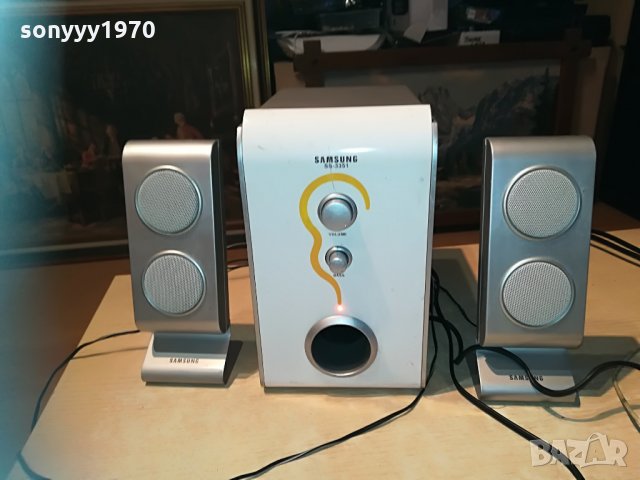 samsung-буфер 27х24х15см-с 2 колони 24х8х4см, снимка 3 - Тонколони - 29555053