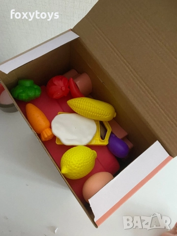 Детска мивка с течаща вода с малка кухня, снимка 4 - Образователни игри - 52669934