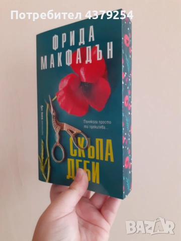 Скъпа Деби -  Фрида Макфадън с цветни порезки