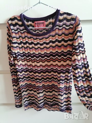 Детска блуза плетиво за момиче MISSONI LINDEX р-р 122-128 + шапка, снимка 13 - Детски Блузи и туники - 39378931