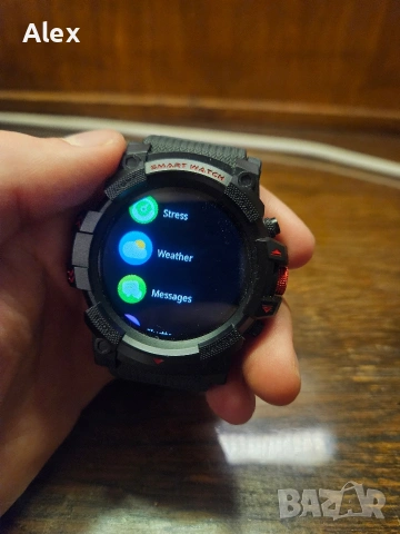 Sport Smart Watch – Bluetooth, Пулсомер, Водоустойчив, снимка 5 - Друга електроника - 53363992