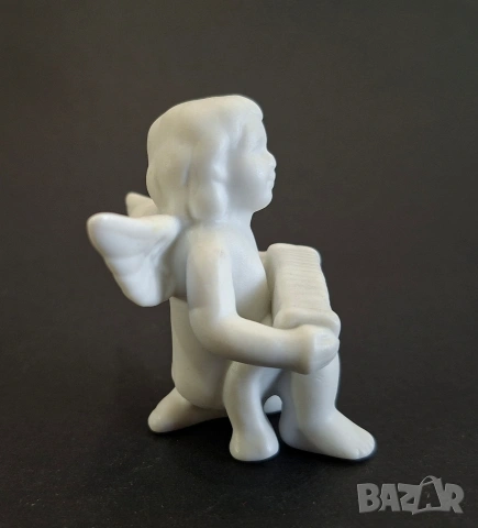 Порцеланов ангел с акордеон (6 см) - Rosenthal, снимка 2 - Статуетки - 53950465