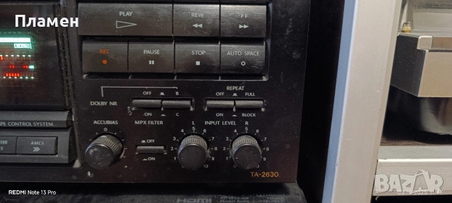 Касетен дек Onkyo TA-2630 , снимка 5 - Декове - 51984177