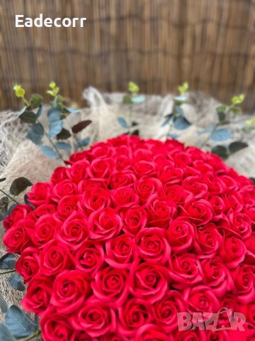 Букети от сапунени рози , снимка 3 - Романтични подаръци - 40536687