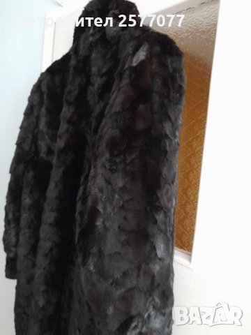 Кожено палто от нутрия, 48, снимка 10 - Палта, манта - 38022933