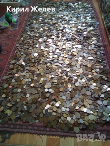 Монети от цял свят 11,800 броя 44 кила 78910, снимка 5 - Нумизматика и бонистика - 48085246