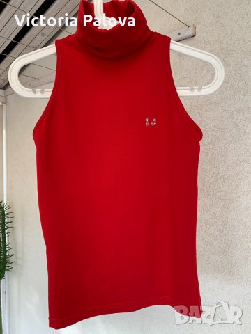 Красив топ-поло без ръкави, снимка 5 - Корсети, бюстиета, топове - 34202721