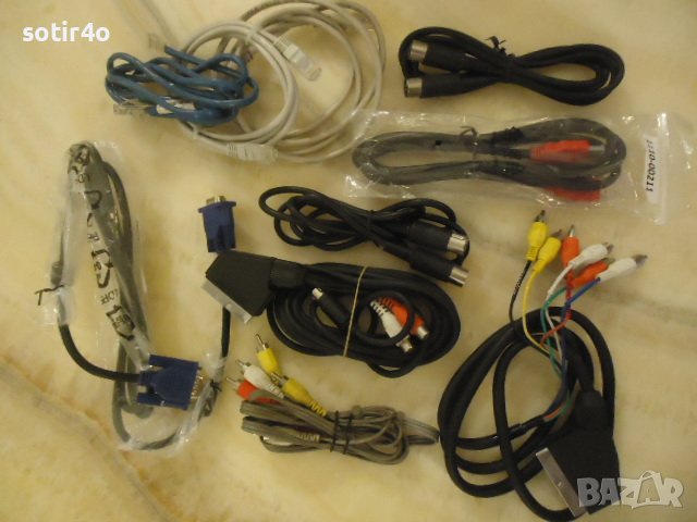 компютърни части-кабели 10 бр-20 лв., снимка 2 - Кабели и адаптери - 42924239