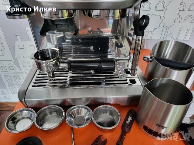 SAGE Barista Touch Кафемашина Еспресо машина с дисплей и ръкохватка, снимка 12 - Кафемашини - 51936204
