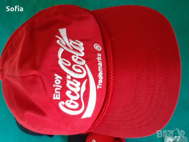 Кока Кола колекции/ Coca-Cola /Бейзболни Шапки с бродерии нови от 90-те, снимка 5 - Колекции - 31655947
