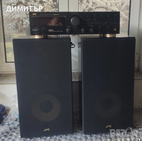 тонколони + ресивър JVC, снимка 4 - Ресийвъри, усилватели, смесителни пултове - 53977506