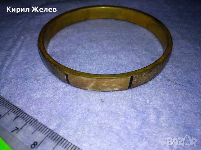 СТАРИННА ТИБЕТСКА ТРАДИЦИОННА ГРИВНА БРОНЗ и ЯСПИС РЪЧНА ИЗРАБОТКА 37517, снимка 6 - Антикварни и старинни предмети - 40856255