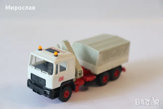 KIBRI H0 1/87 MAN АВТОКРАН КАМИОН МОДЕЛ КОЛИЧКА, снимка 6 - Колекции - 50009244