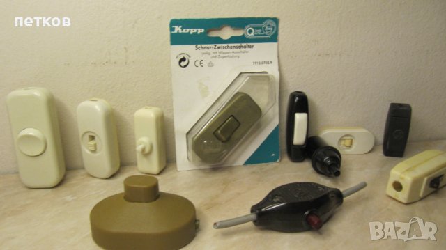 Електрически ключ, мързелив ключ. Прекъсвачи/калпазански ключета, снимка 5 - Колекции - 40378562