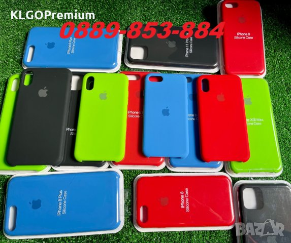 Apple Silicone Case кейс за iPhone 12 Pro 11 X XS MAX XR 7 8 6 Plus 6S SE калъф, снимка 4 - Аксесоари за Apple - 31945060