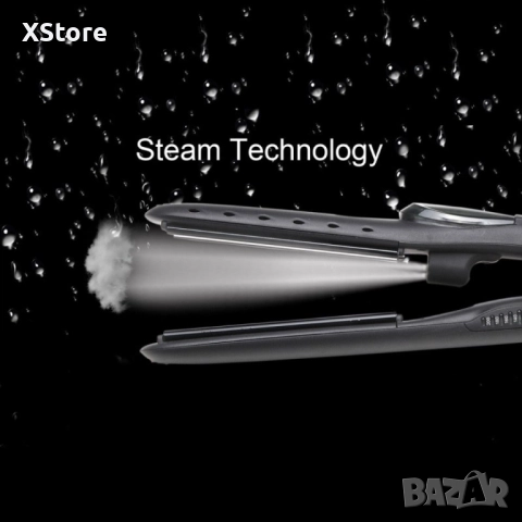 Преса за изправяне на коса с пара , снимка 7 - Преси за коса - 52508117