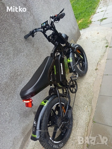 20цола електрически алуминиев велосипед с 7 скорости усилени капли амортисьори , снимка 14 - Велосипеди - 54058400