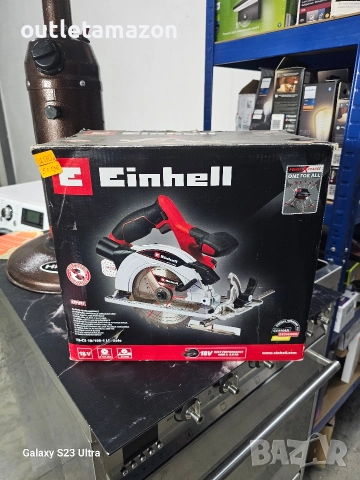 акумулаторен РЪЧЕН ЦИРКУЛЯР EINHELL TE-CS 18/165-1 Li-solo, снимка 5 - Други инструменти - 52882721