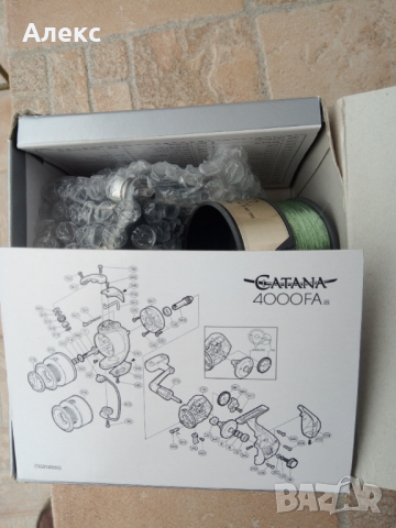 shimano CATANA 4000 FA, снимка 9 - Макари - 44551585