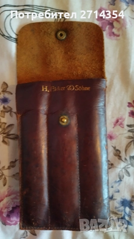 Стар калъф за бръсначи, снимка 2 - Антикварни и старинни предмети - 52036844