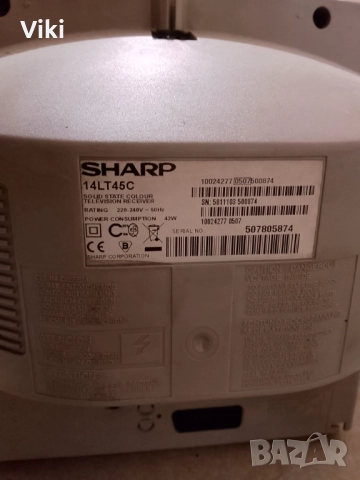 Телевизор Sharp модел 14LT45C, снимка 6 - Телевизори - 52090332