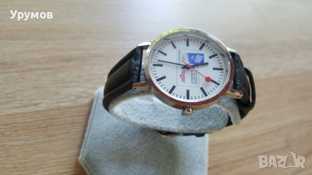 Рядък винтидж часовник Mondaine Olympic Games Lillehamer 1994 - SWISS MADE, снимка 6 - Други - 36686689