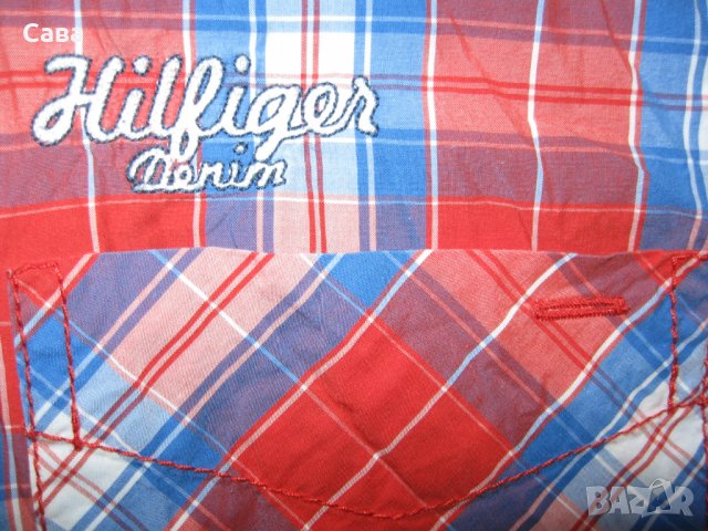 Риза TOMMY HILFIGER    мъжка,М-Л, снимка 3 - Ризи - 32174060
