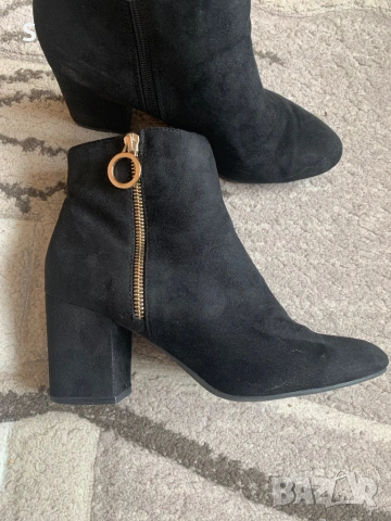 Елегантни боти 38 номер , снимка 3 - Дамски елегантни обувки - 53945857