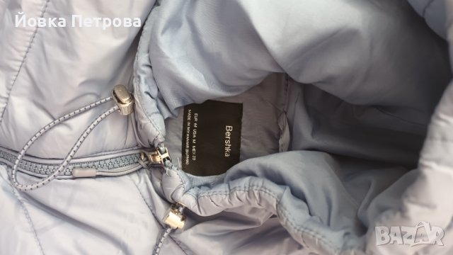 Продавам якета за момиче, черно с пухче, светлосиньо, подходящо за пролет, зима, есен., снимка 8 - Якета - 38361420