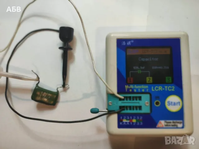 Продава се мултифункционален тестер за електронни елементи LCR-TC2, снимка 2 - Друга електроника - 50295717