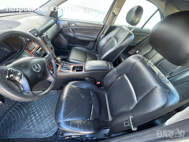 Mercedes c220 om611 Бракувана, снимка 9 - Автомобили и джипове - 53276419