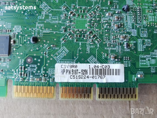 Видео карта NVidia GeForce FX5500 Asus V9520TD 256MB DDR 128bit AGP, снимка 9 - Видеокарти - 42148222