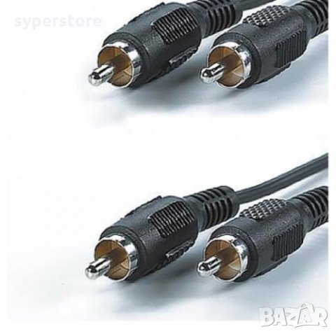 Кабел Два Чинча към Два Чинча 2.5 метра Digital One SP01293 Cable 2 x RCA M/M