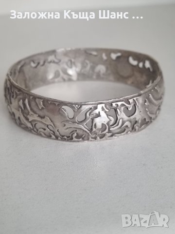 Сребърна гривна 27 грама 