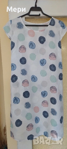 Лятна ленена рокля, снимка 9 - Рокли - 53875842