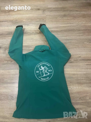 Мъжко Soft Shell яке Haglofs Green Power Shield Windstopper Polartec Mock , S размер , снимка 6 - Якета - 52144813