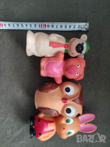 Продавам стари гумени фигури , снимка 2 - Други - 37146058