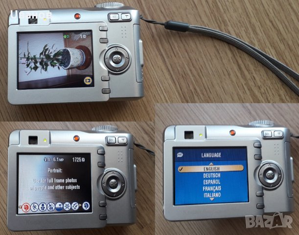 Цифров фотоапарат Kodak с оптичен визьор + карта памет, снимка 3 - Фотоапарати - 31094652