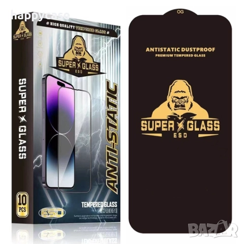 Honor Magic 8 Lite / ESD Premium Full Glue Стъклен протектор за екран