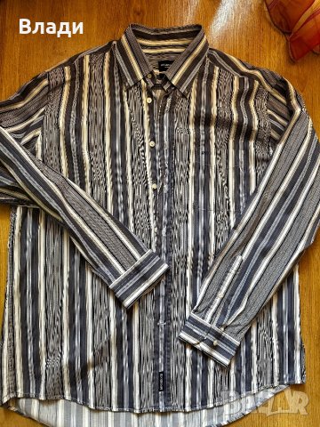 Мъжка риза с дълъг ръкав MC Gregor, снимка 2 - Ризи - 42054981