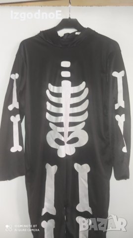 6-8г Два костюма на скелет за Хелоуин , снимка 6 - Детски комплекти - 38458298