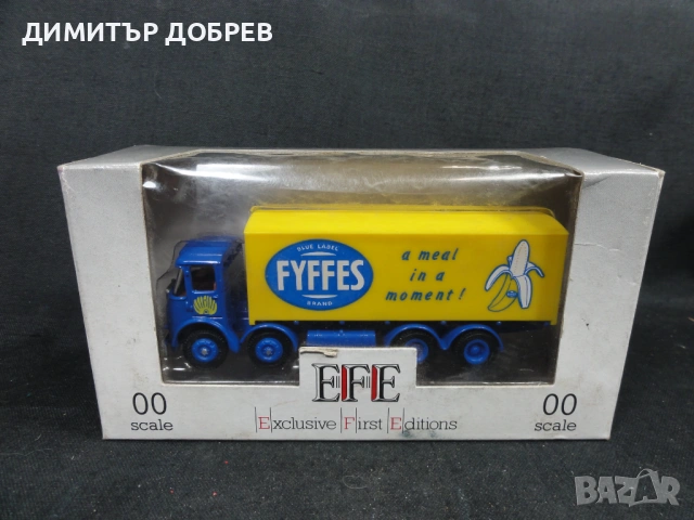 СТАРА РЕТРО МЕТАЛНА КОЛИЧКА КАМИОН ATKINSON MK I E.F.E. 1/76 , снимка 2 - Колекции - 53006577