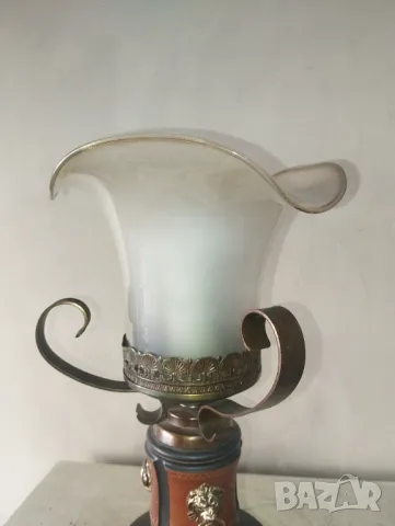 Ретро настолна лампа, снимка 2 - Настолни лампи - 47632993